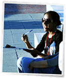 young guy thinking